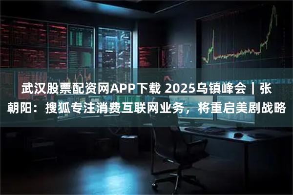 武汉股票配资网APP下载 2025乌镇峰会｜张朝阳：搜狐专注消费互联网业务，将重启美剧战略