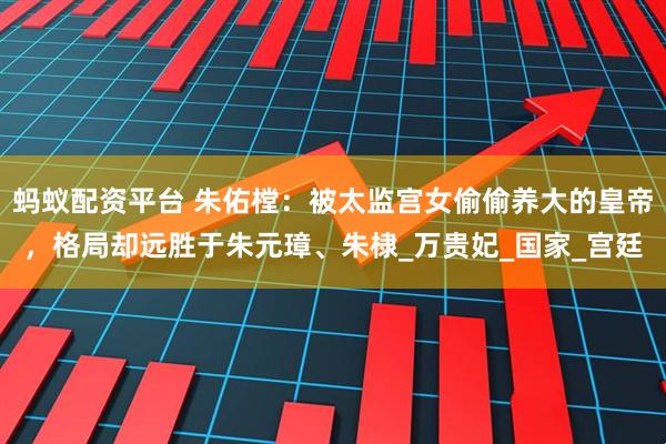 蚂蚁配资平台 朱佑樘：被太监宫女偷偷养大的皇帝，格局却远胜于朱元璋、朱棣_万贵妃_国家_宫廷